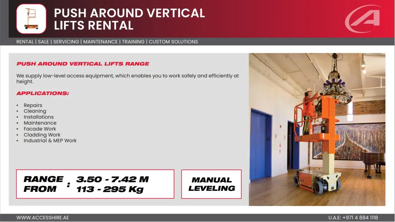 All Kinds of Manlift on Rent - 3