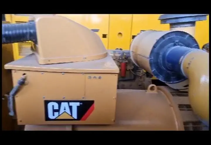 CAT C18 Generator 2010 Model 650 kva