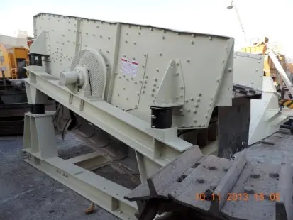 Push feeder w/ pre screen &amp; hopper specification - 6