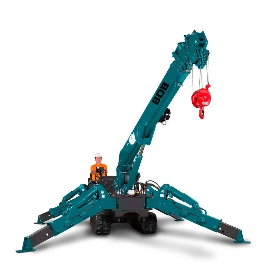 4 TON UNIC SPIDER CRANE AVAILABLE ON RENTAL