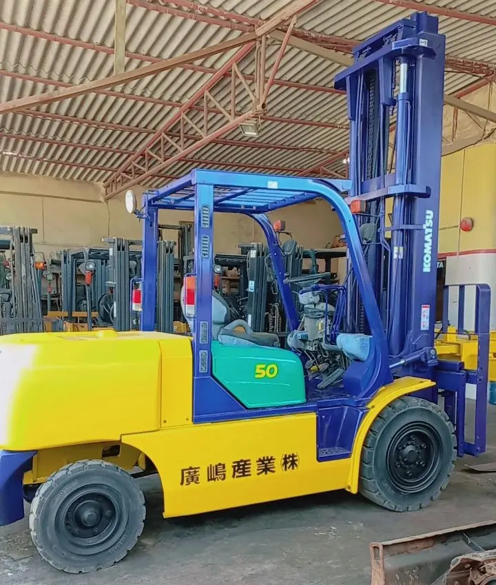 Forklift Komatsu 5 ton 2008 with Clamp - 2