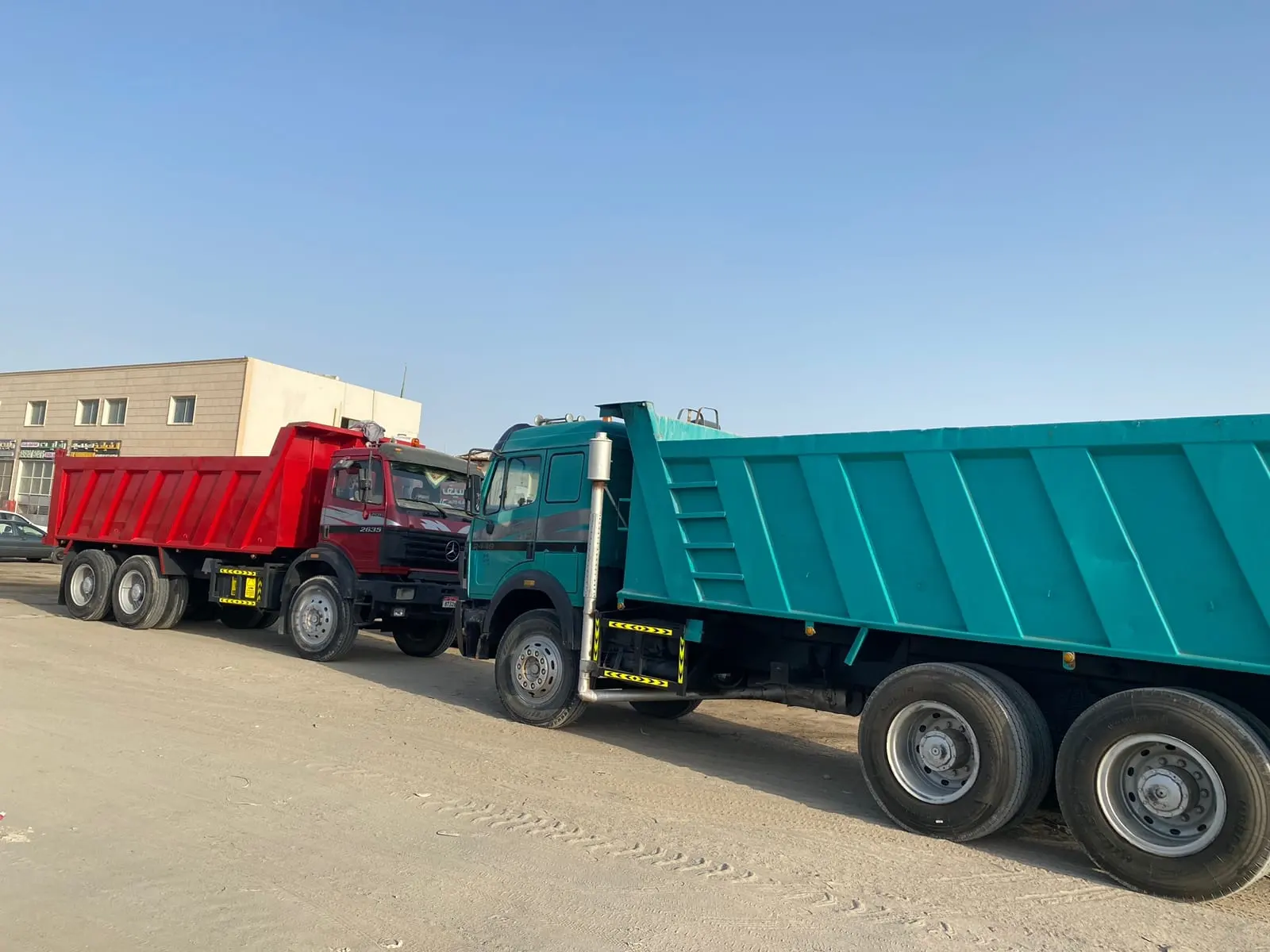 Tipper Truck (six wheel) 20 CBM On Rent - 4