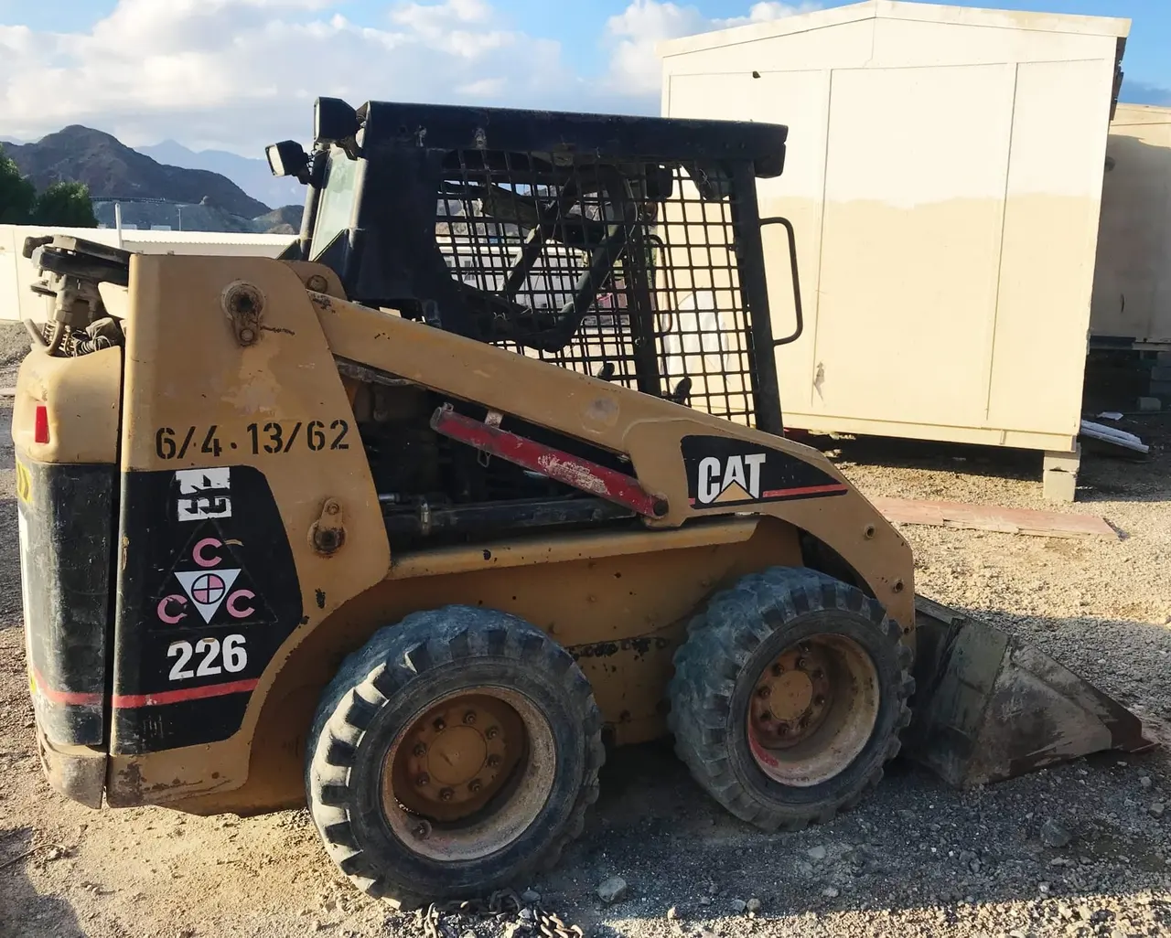 Skid Steers CAT226 on rental