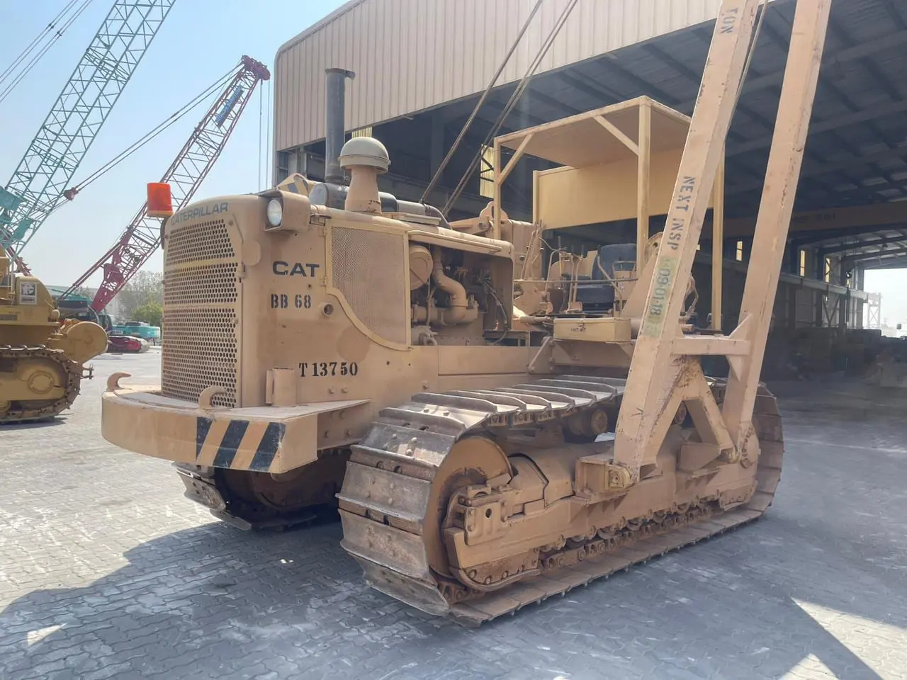 USED CATERPILLAR 583K MECHANICAL PIPELAYER - 6