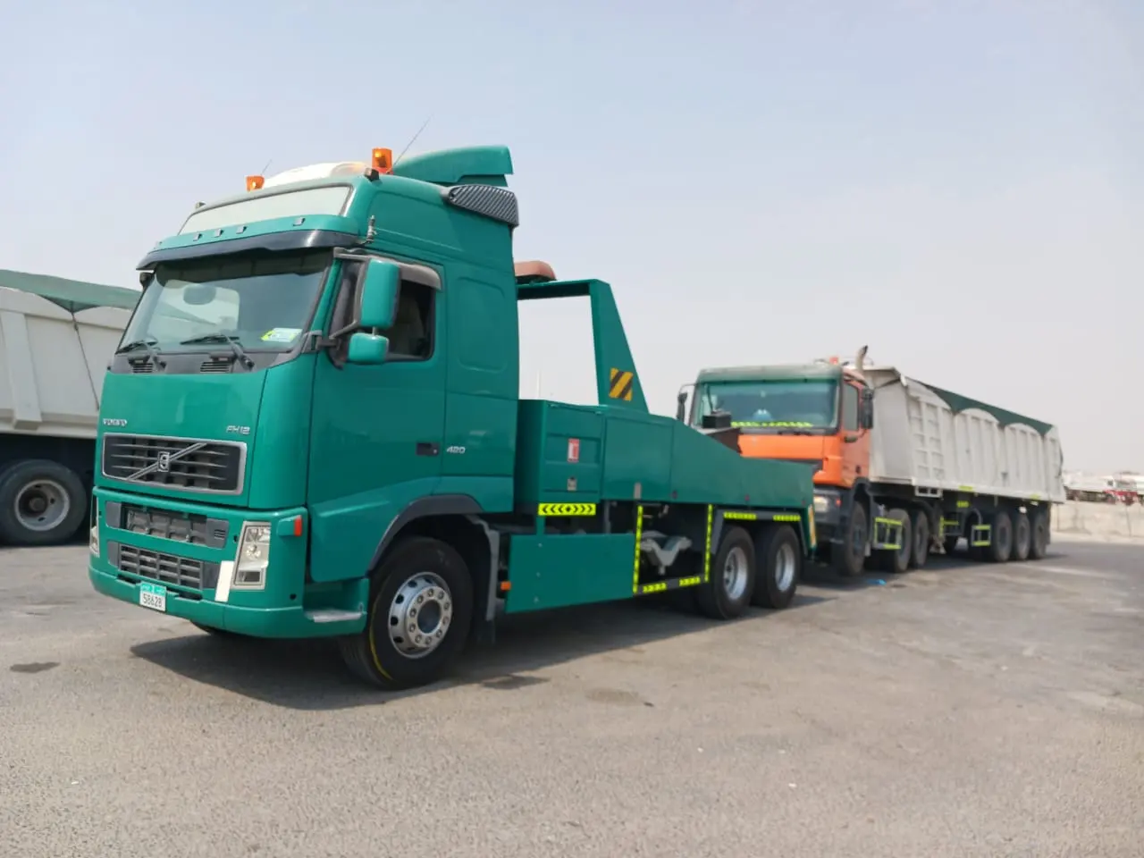 Flatbed Trailer Volvo 40 feet