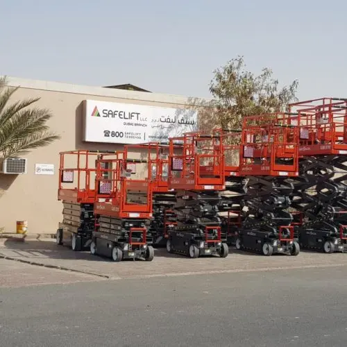 18 MTR DIESEL SCISSOR LIFT AVAILABLE FOR RENT