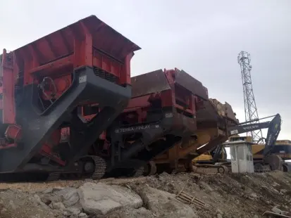 Mobile impact crusher terex finlay i-1310 - 2