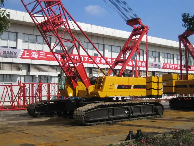 Sany SCC1000 (100 TON) CRAWLER CRANE ON RENT - 2