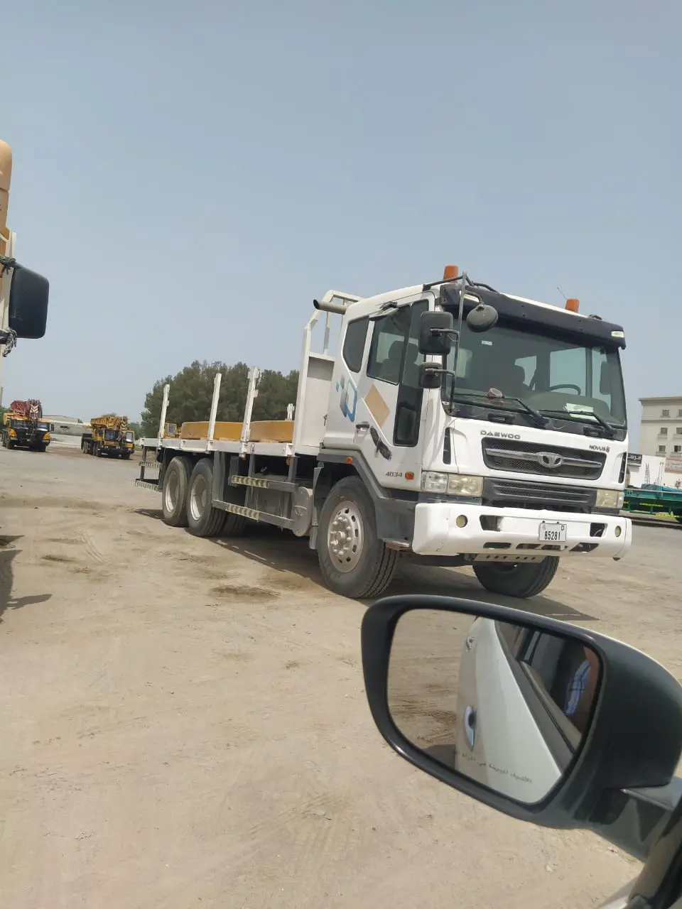 Small Flat Bed Trailer DAEWOO