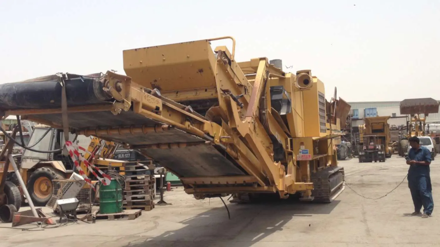 Mobile impact crusher extec i-c13 R - 8