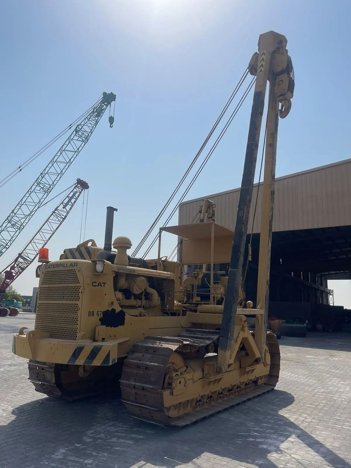 USED CATERPILLAR 583K MECHANICAL PIPELAYER - 4