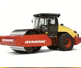 Single Drum soil roller on Rent - 3