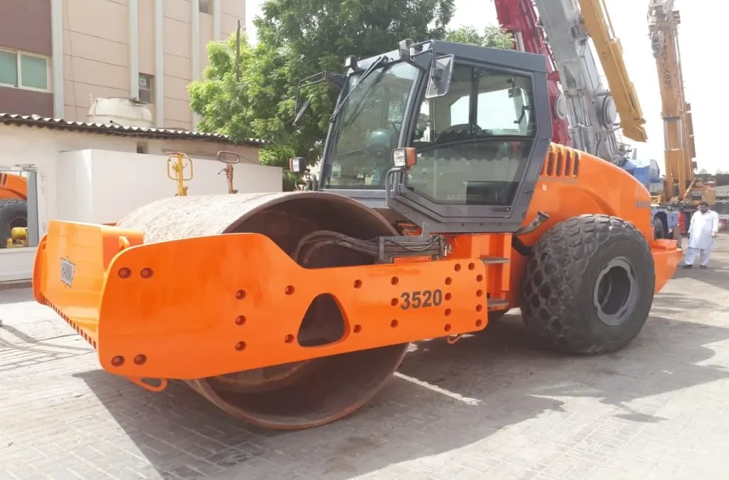 USED HAMM 3520 ROAD ROLLER - 3