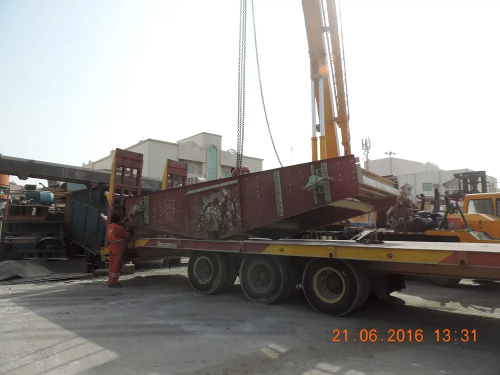 Vibrating screen weserhutte – 1 deck - 4