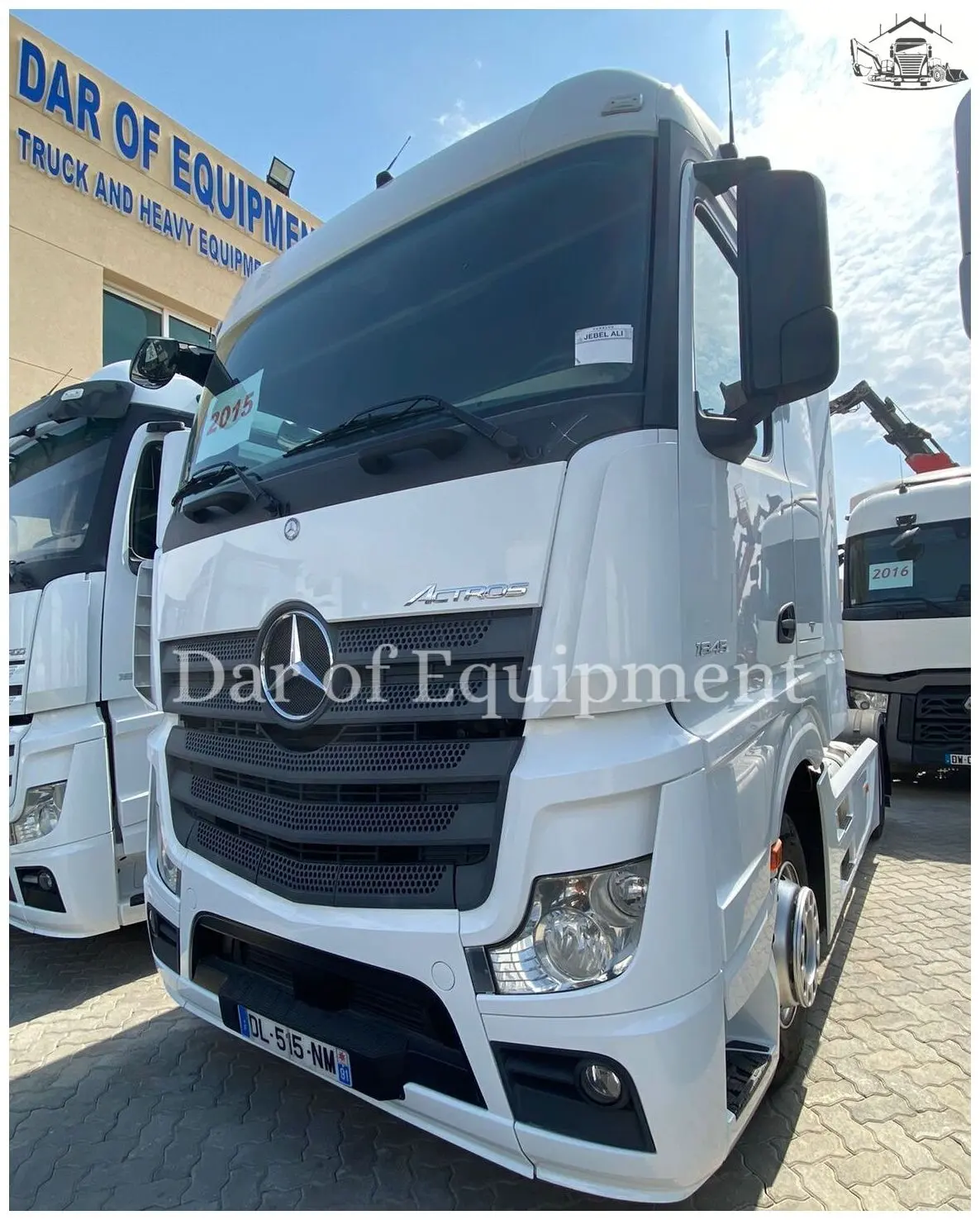 2015 Mercedes Actros 1845 Head Truck 4x2 - 3