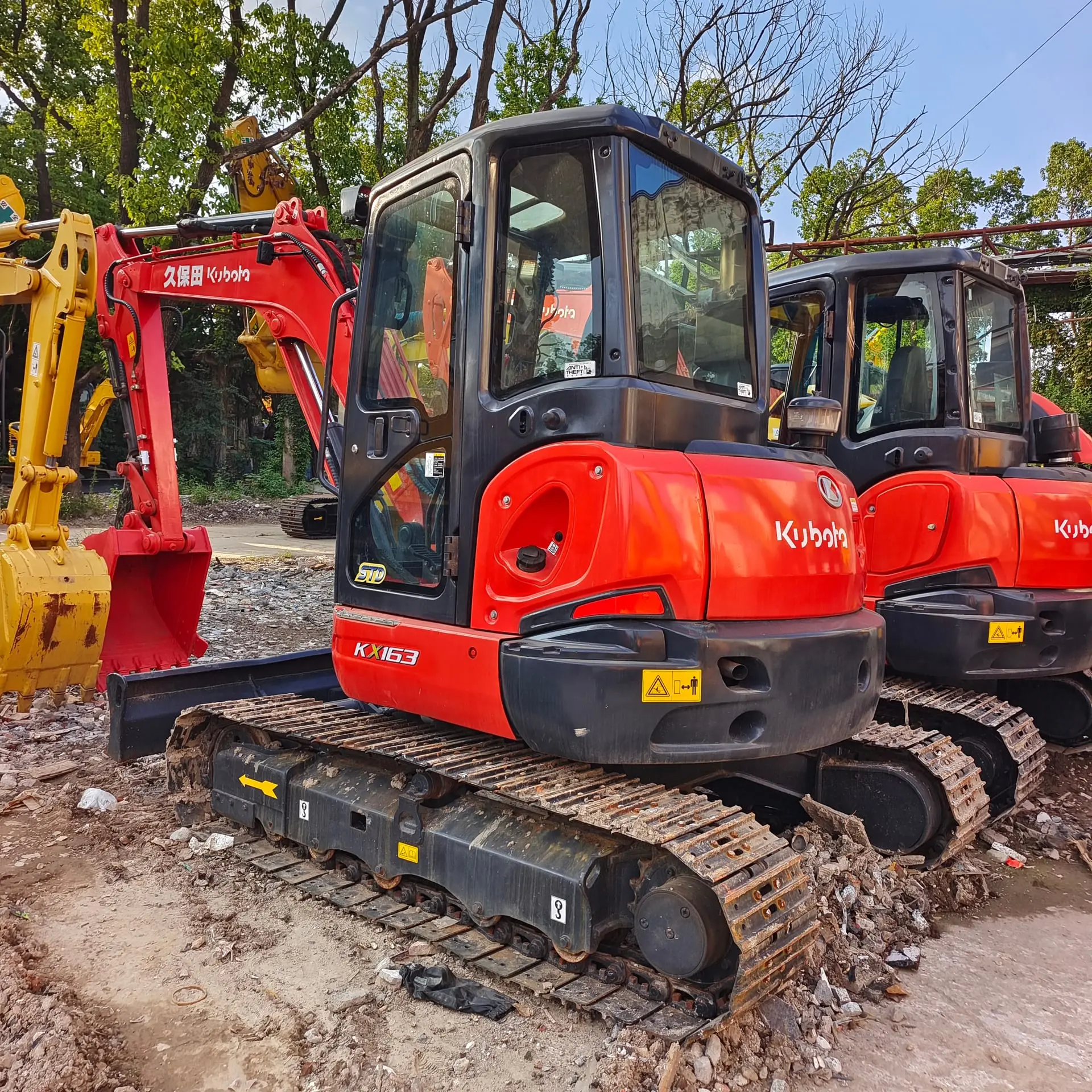 Kubota KX163-5 mini excavator for sale  - 3