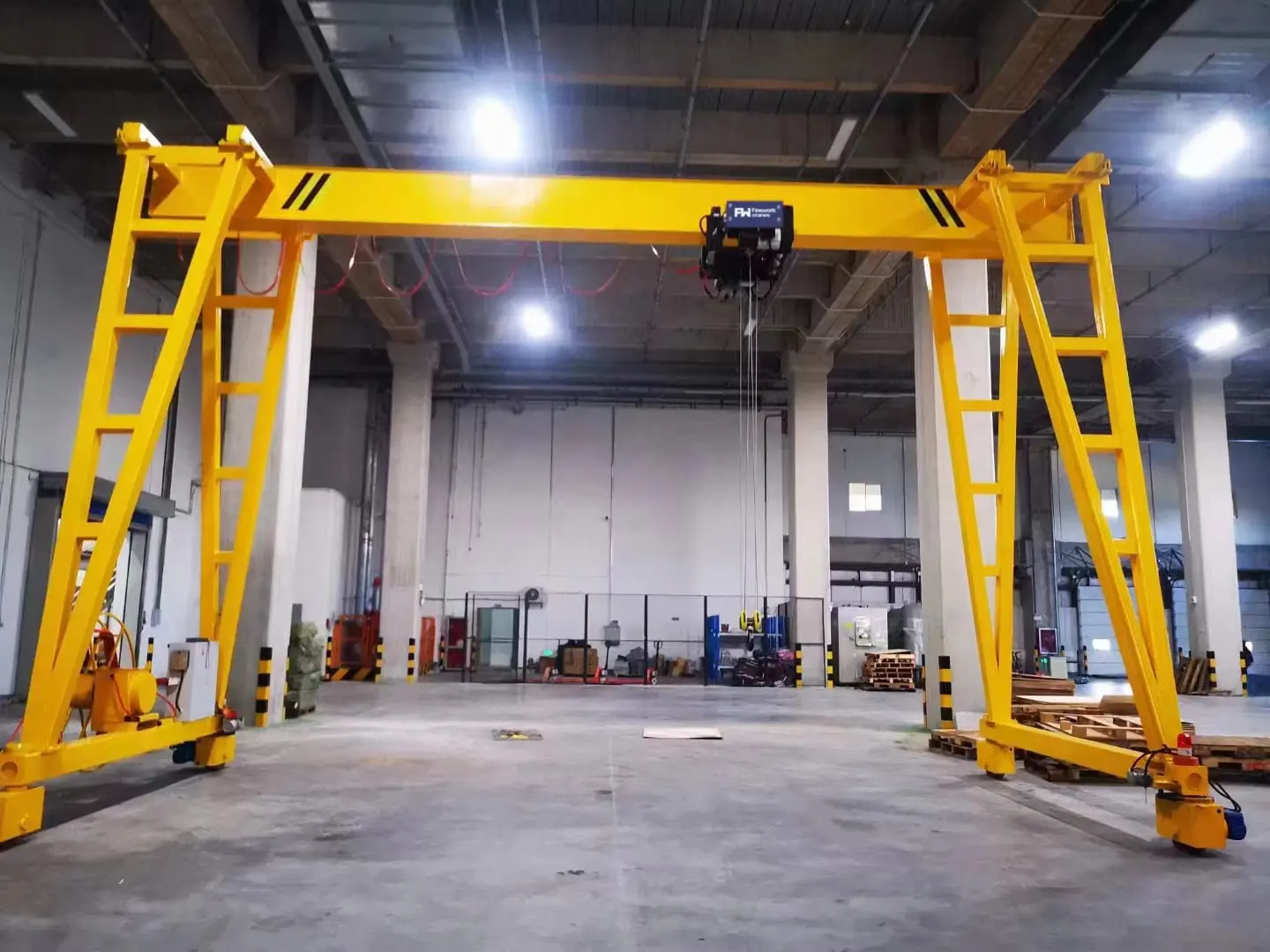 1-10 tons portable mobile gantry crane - 3