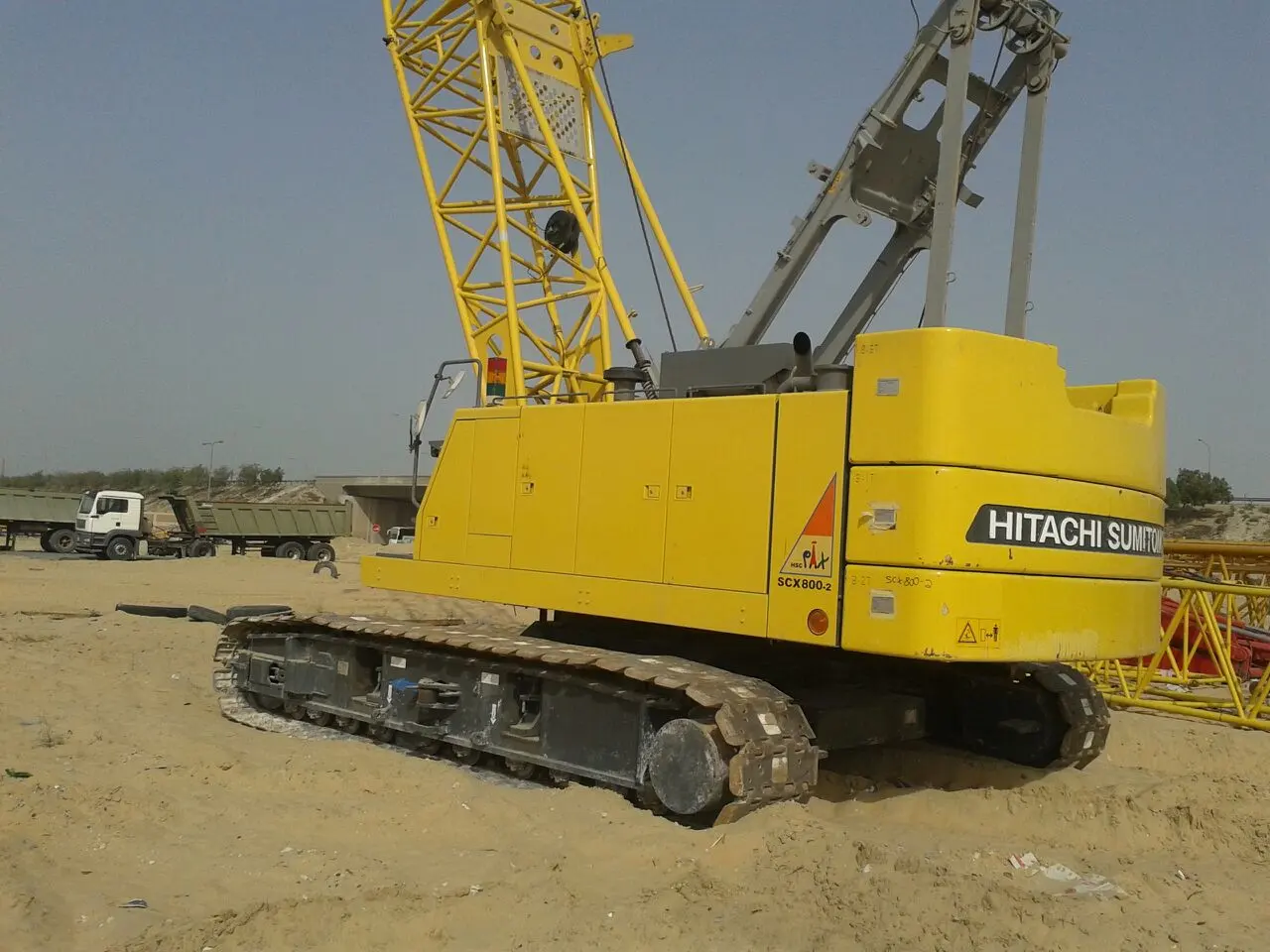 Hitachi SCX 800-2 (80 TON) Crawler Crane on rent - 2