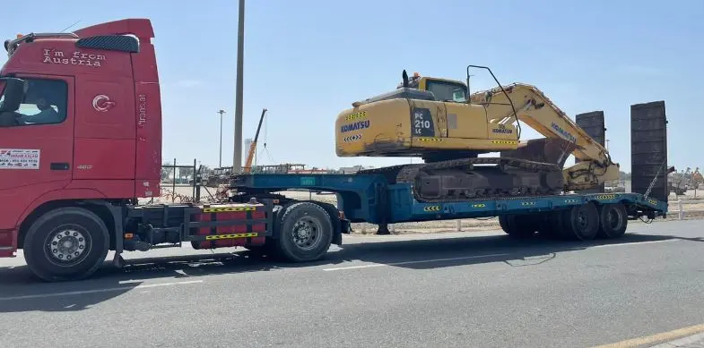 Low Bed Trailer 40 FEET VOLVO