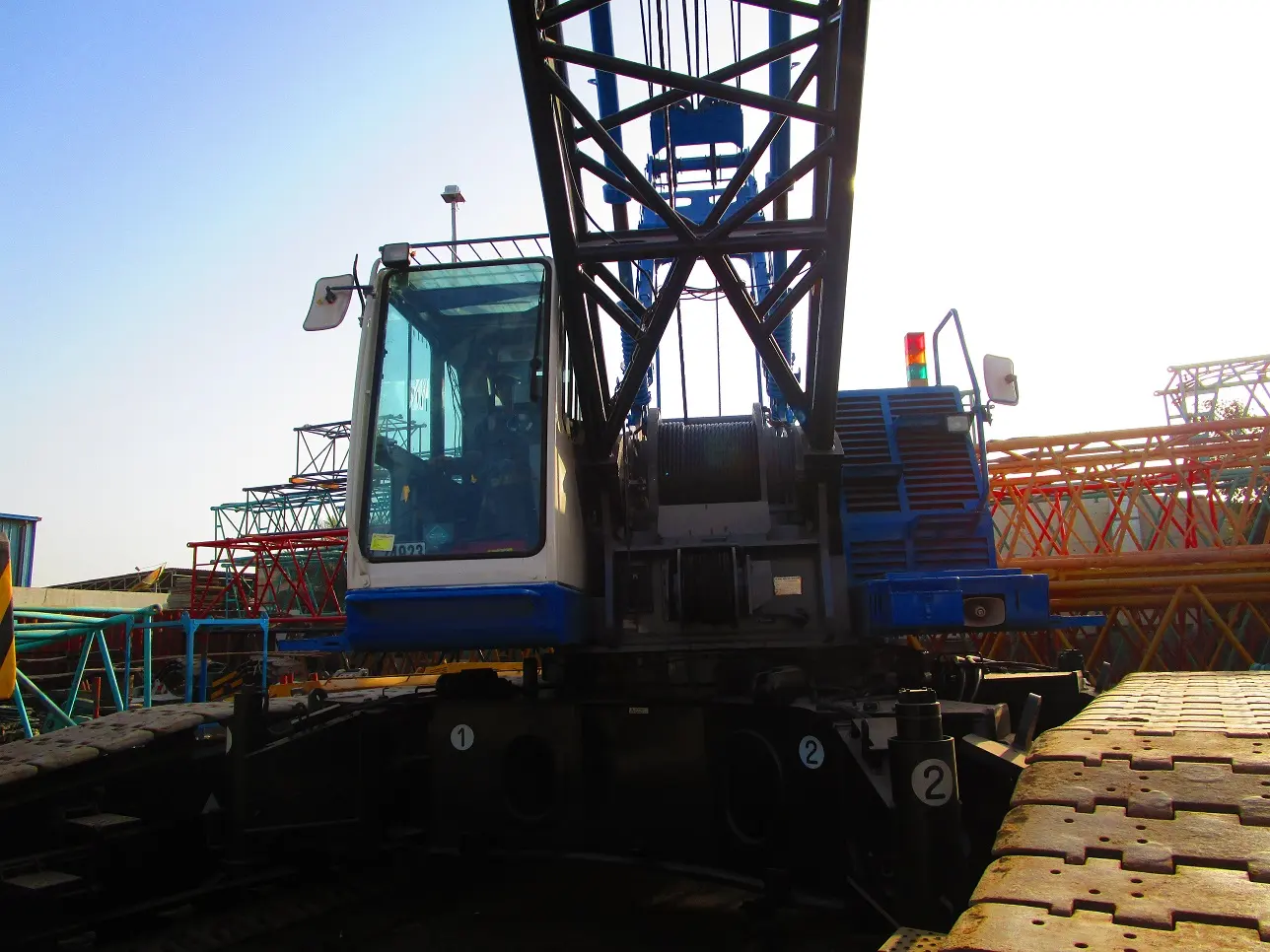 Hitachi Sumitomo SCX 150 TON Crawler Crane on rent - 2