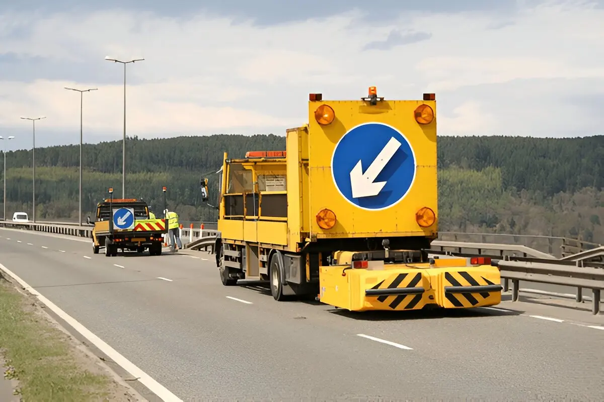 Truck-Mounted Impact Attenuator for Rent