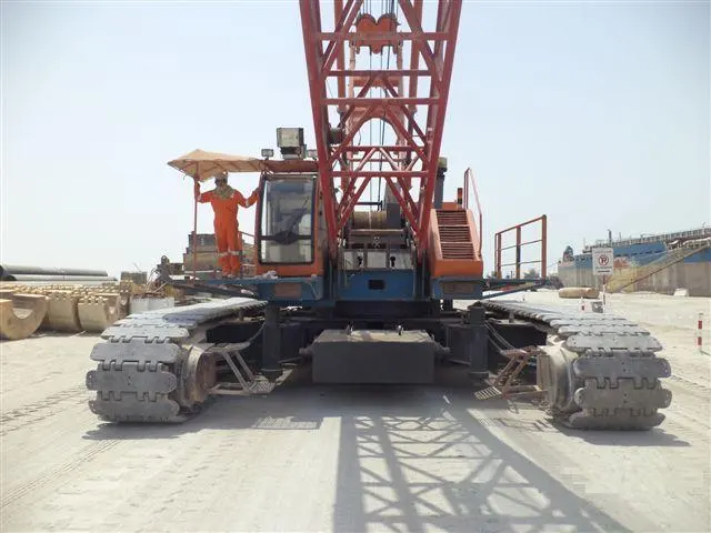 Fushun (160 TON) Crawler Crane available on rent - 2