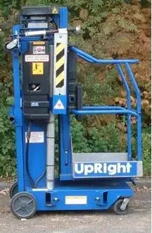 UPR-UL25AC Vertical manlift 10 meter