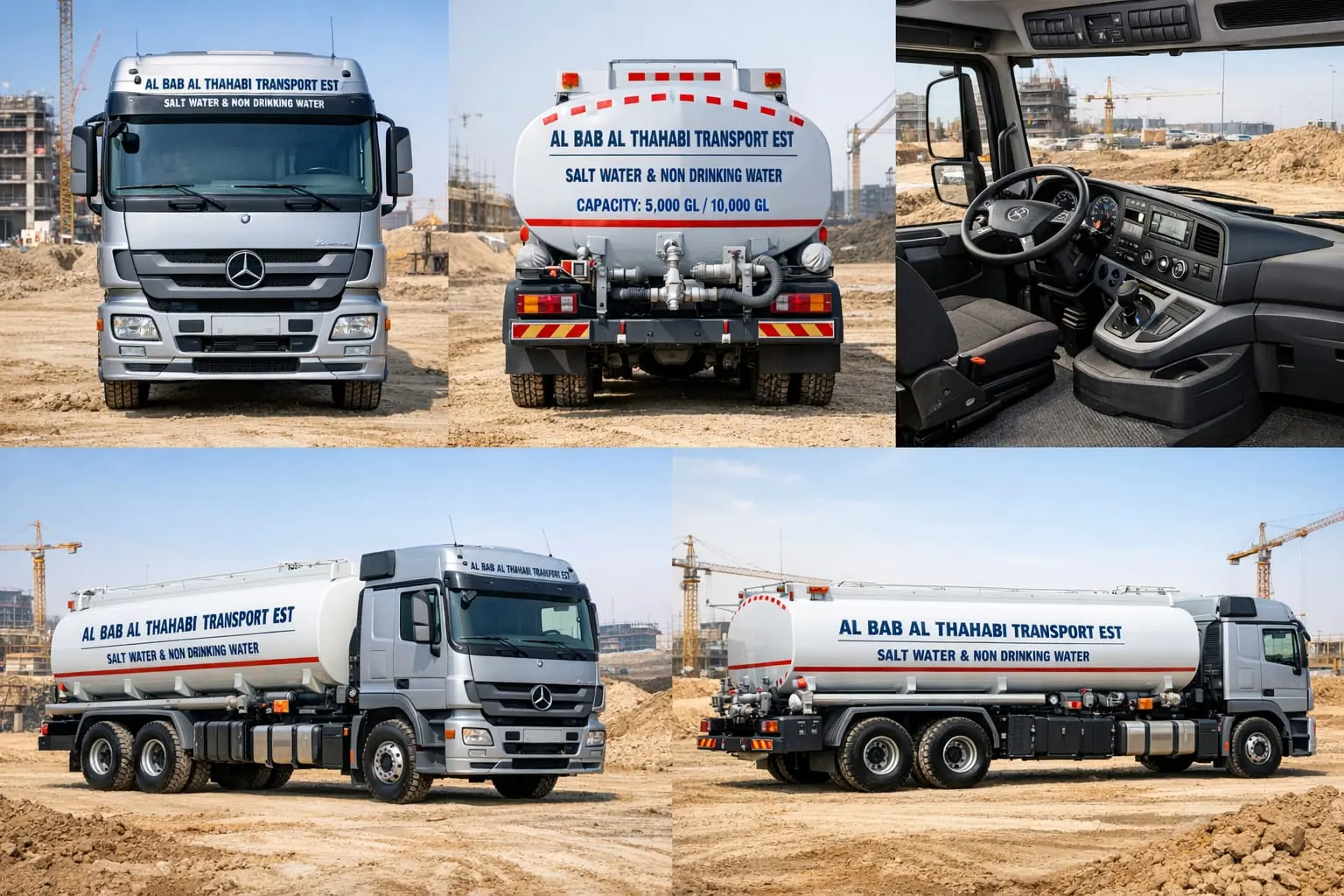 SALT WATER TANKERS RENTAL, NON DRINKING WATER TANKERS RENTAL 5,000-GL & 10,000-GL - 3