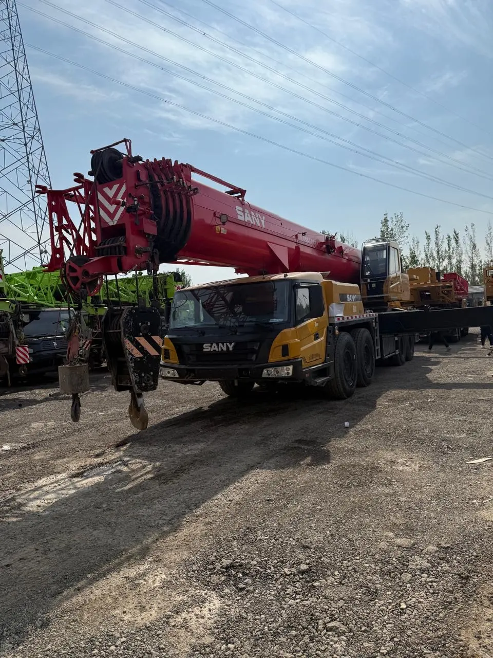 Sany mobile crane 100 ton