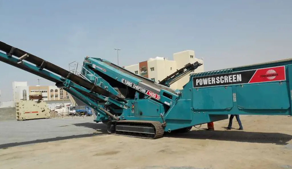 Mobile PowerScreen 2 Deck on Tracks - 4