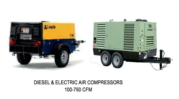 AIR COMPRESSOR AVAILABLE ON RENTAL
