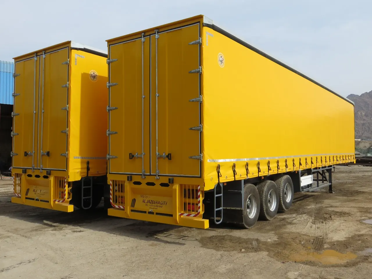Curtain Side Trailer Total Length: 15.5 Meter - 2