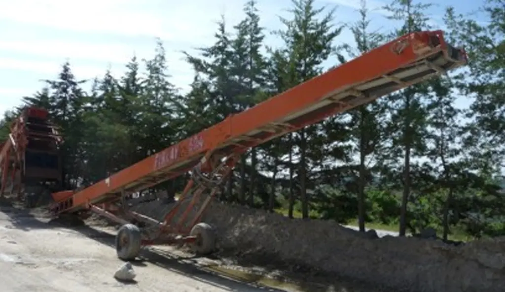 Mobile Stock Pile Conveyor