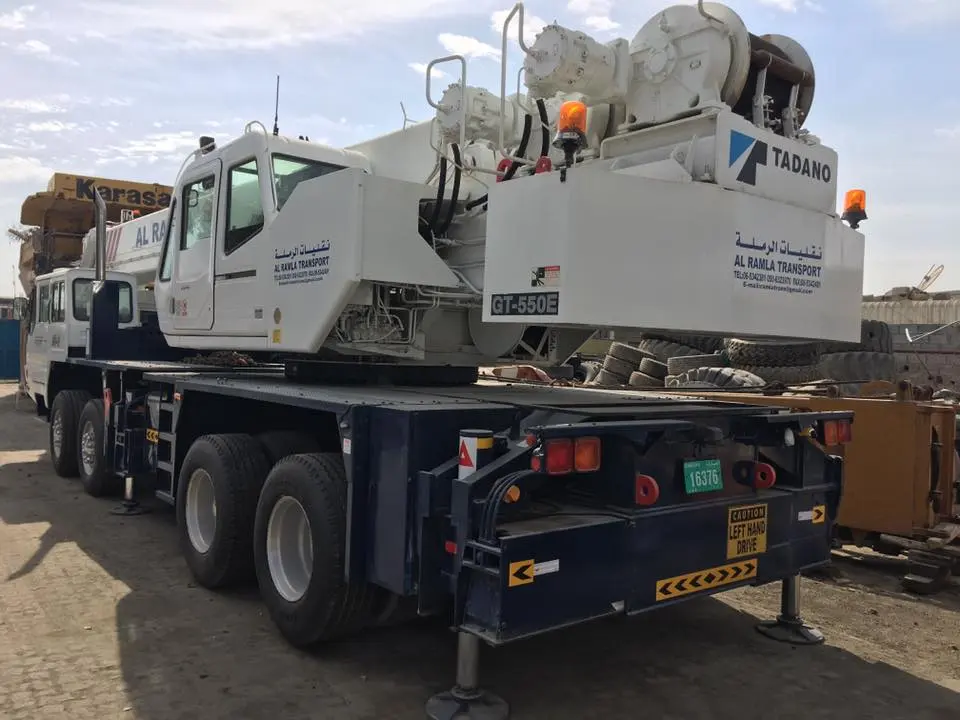 Mobile Crane 50 ton TADANO GT-550E