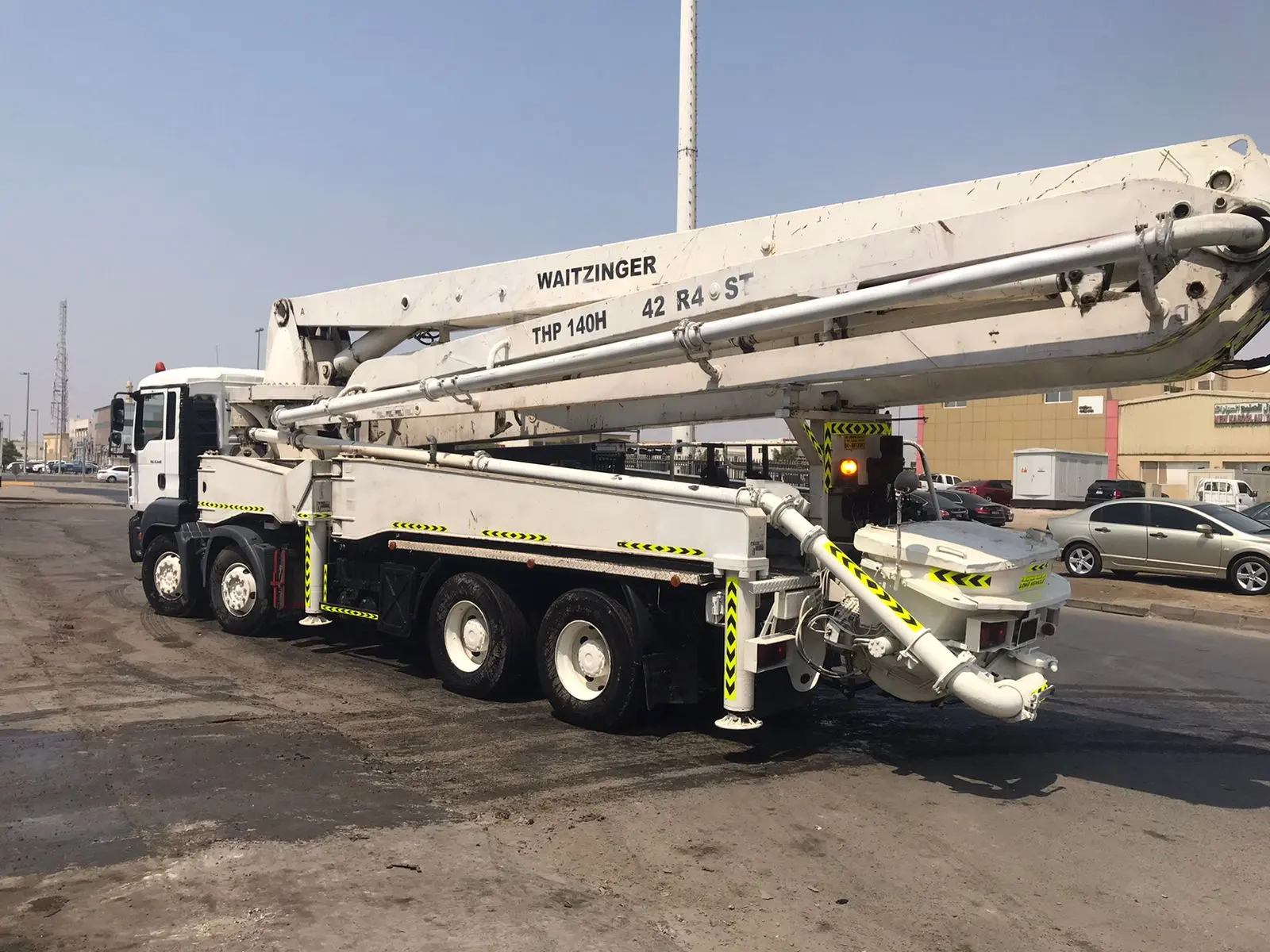 MAN Truck with WAITZINGER Concrete Pump 2008 - 4