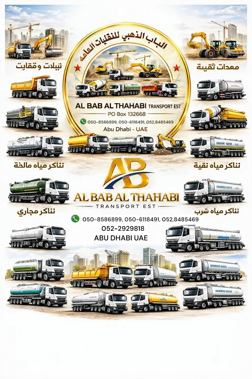 Sewage Tankers & Bentonite water Tankers, pressure Water Tanker trucks trailers - 3