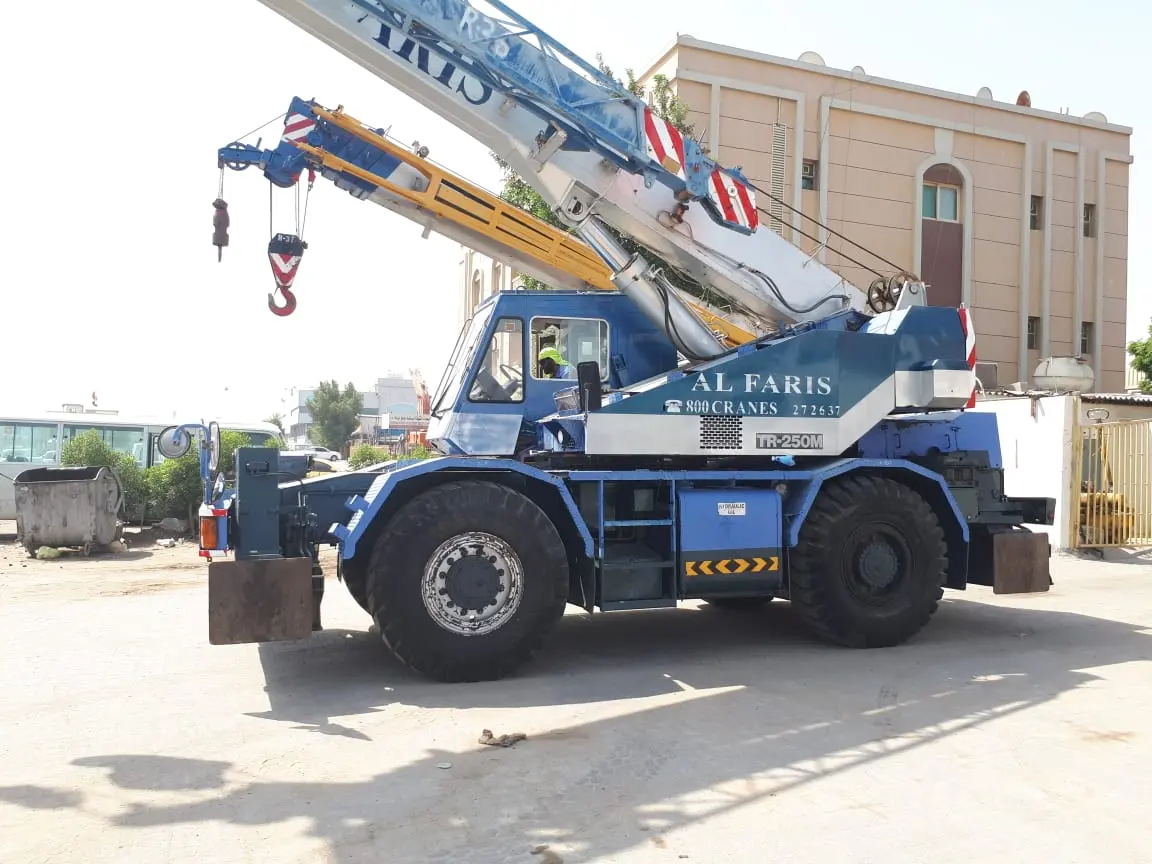 Used TADANO TR250M Crane - 2