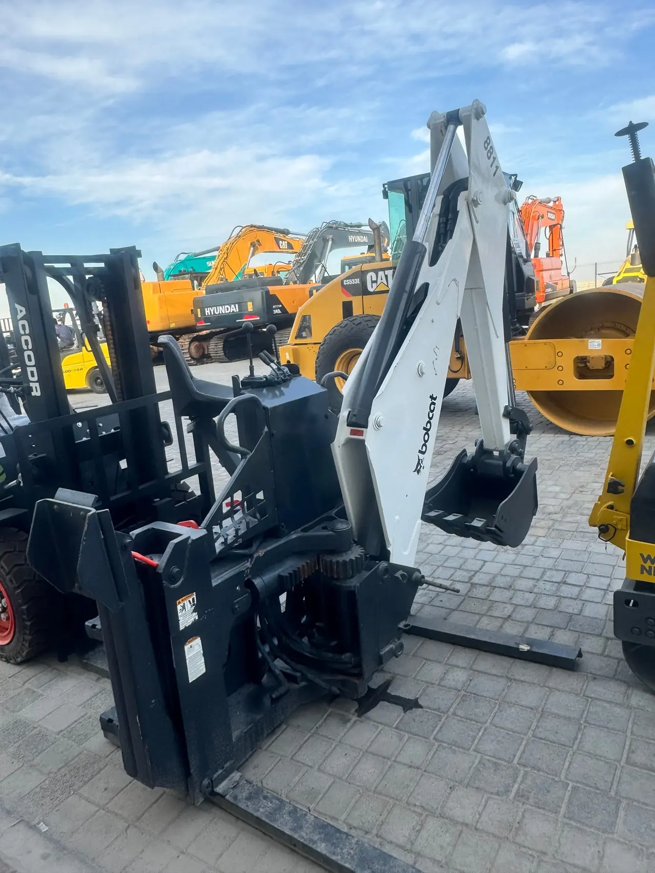 For sale bobcat backhoe attachment
