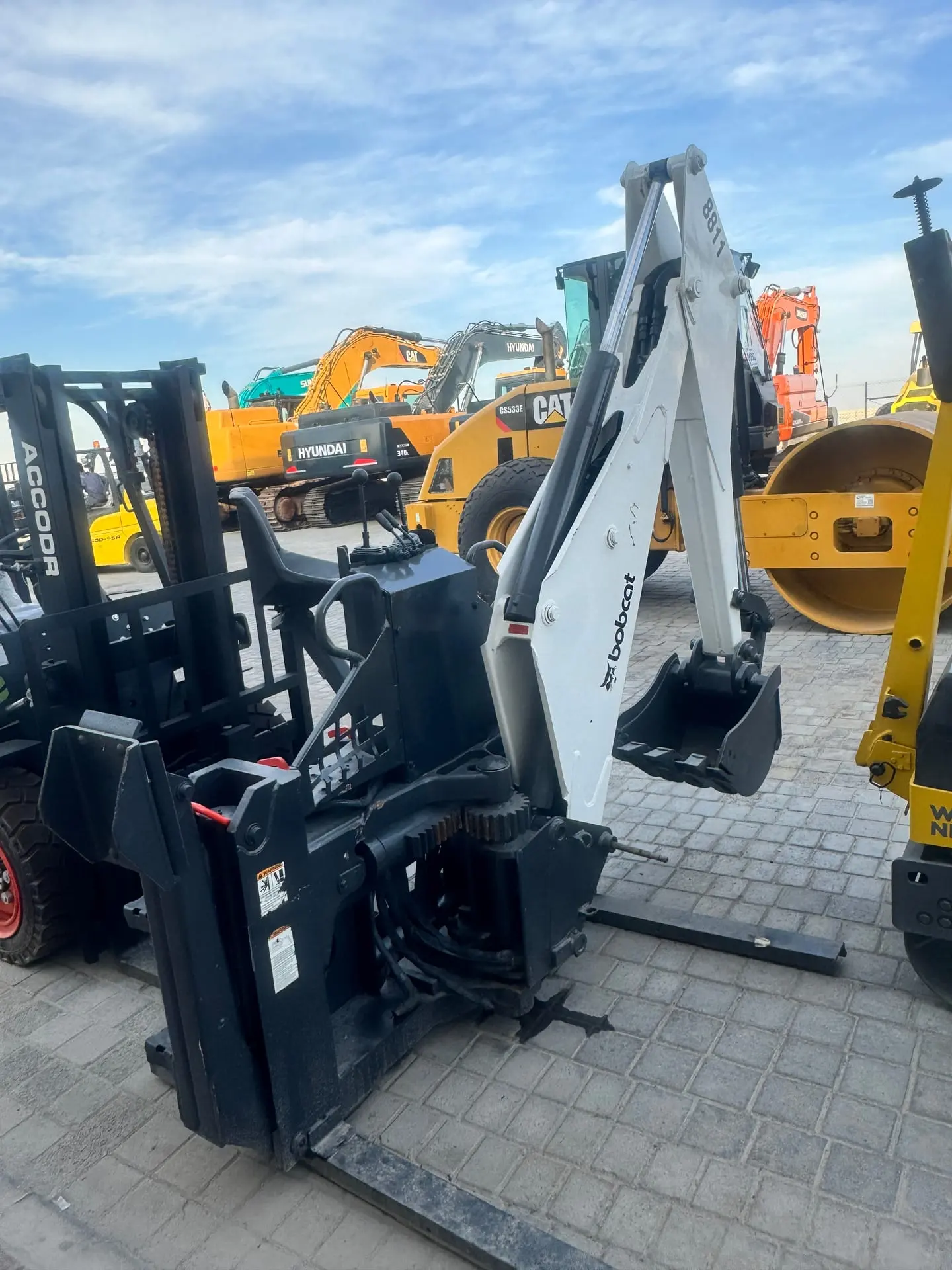 For sale bobcat backhoe attachment