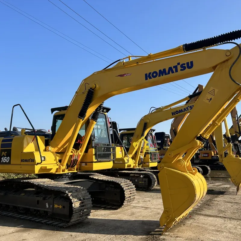 Used Komatsu PC160lc-7 Used Japan Original Komatsu Excavator - 4