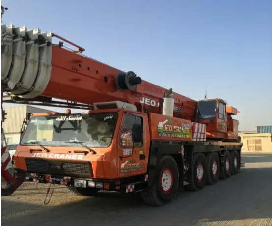 100 Ton Groove CRANE AVAILABLE ON RENT
