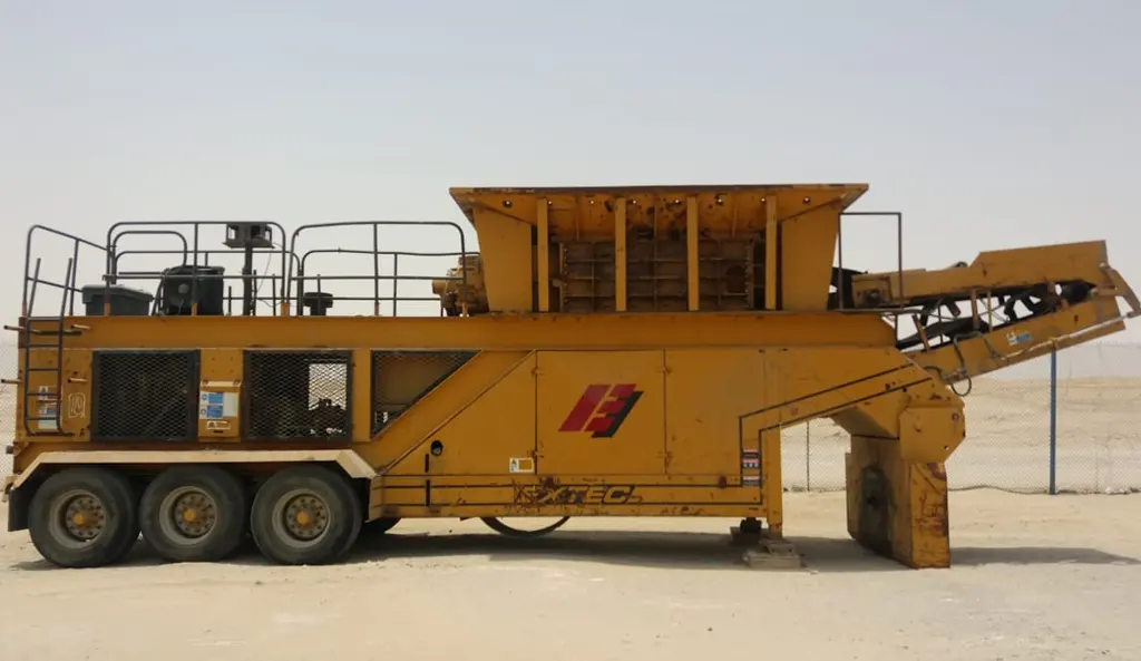 Mobile Shredder- Extec 3600 - 4