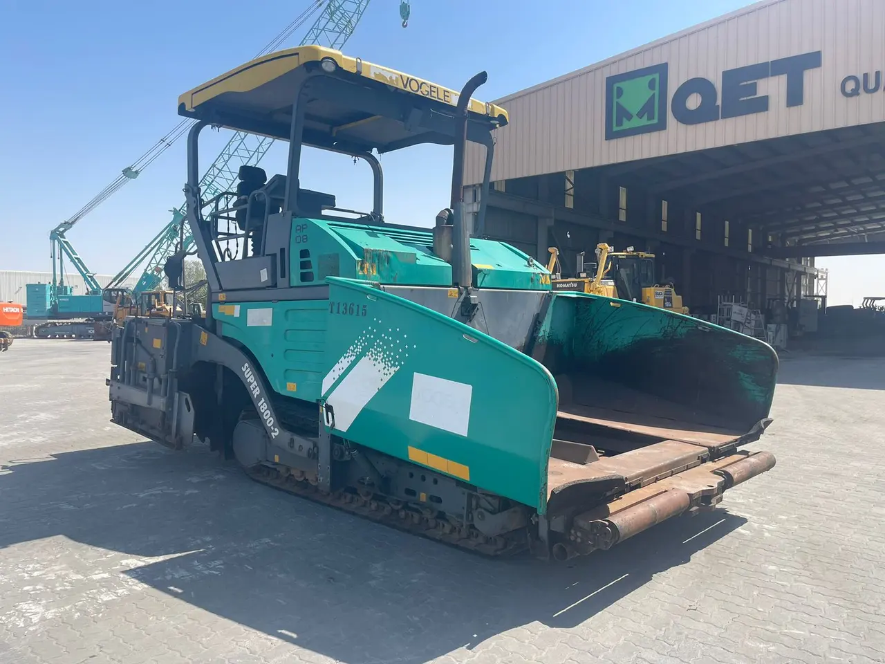 VOGELE SUPER 1800-2 ASPHALT PAVER
