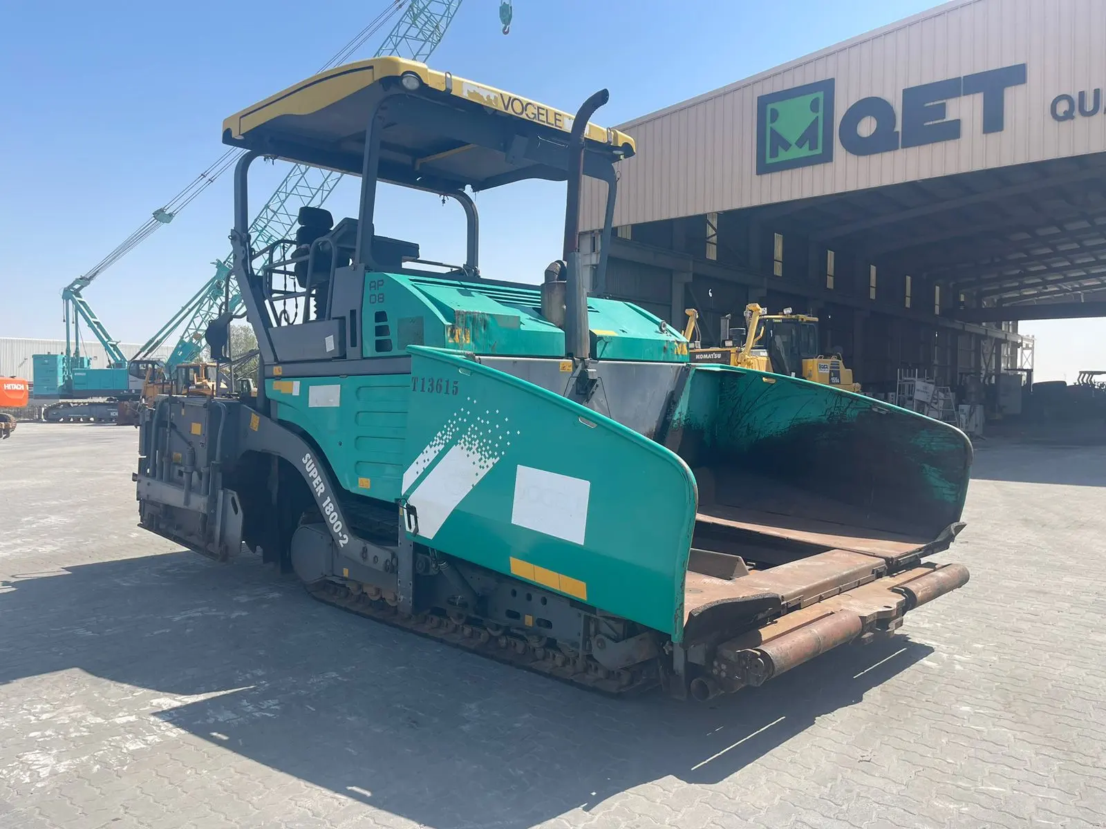 VOGELE SUPER 1800-2 ASPHALT PAVER