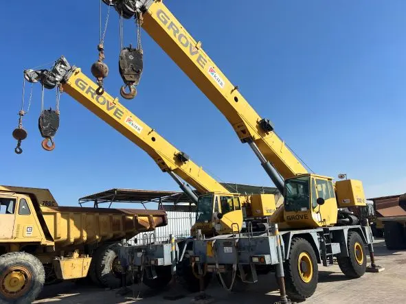GROVE RT530E CRANE WITH WHEELS for Sale - 4