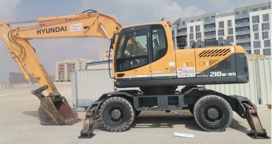 Wheel Excavator HYUNDAI 210W-95