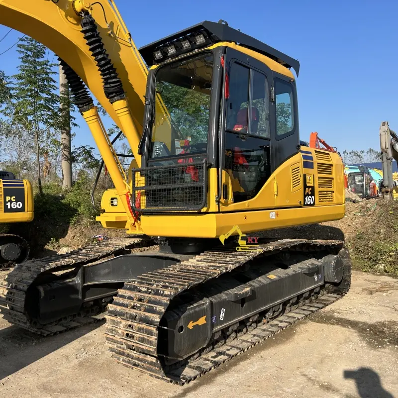 Used Komatsu PC160lc-7 Used Japan Original Komatsu Excavator - 2