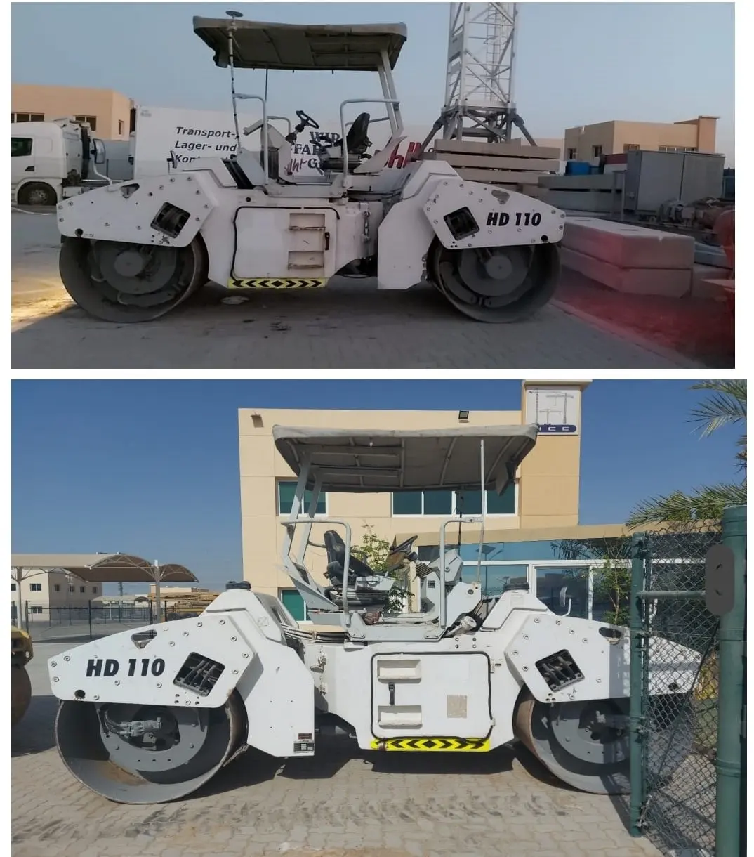 10 ton Double Drum Roller Compactor HAMM HD110