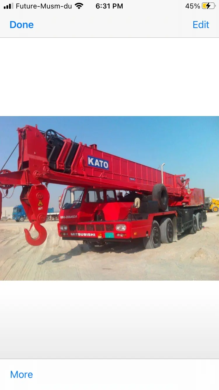 KATO, LIEBHERR100 ton crane available on rent - 3
