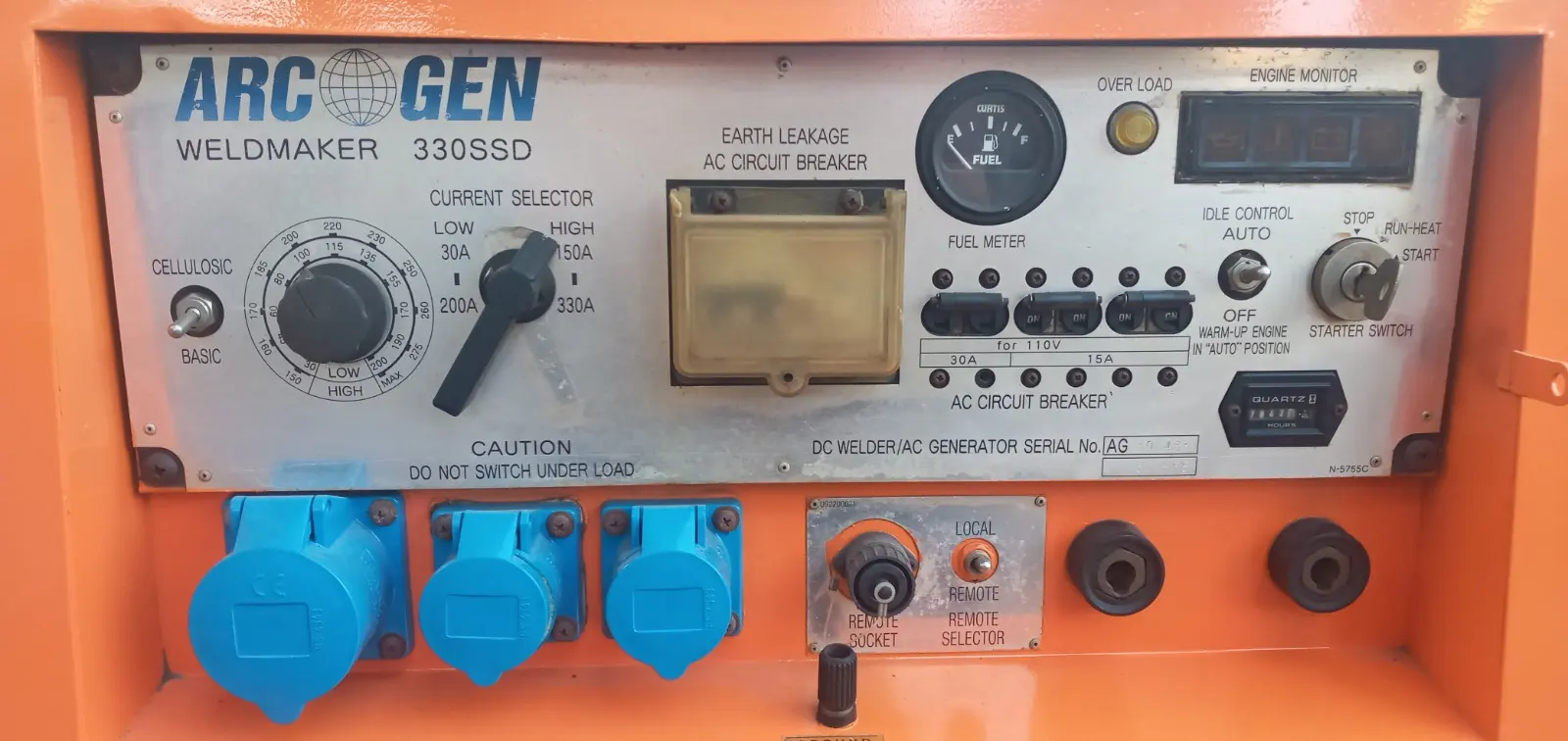 ARC GEN WELDER CUM SMALL GENERATORS AVAILABLE ON RENT - 2